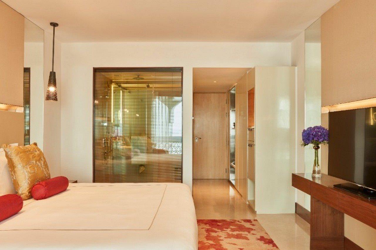 Hotel The Taj Mahal Tower, Bombay Esterno foto A room at the hotel