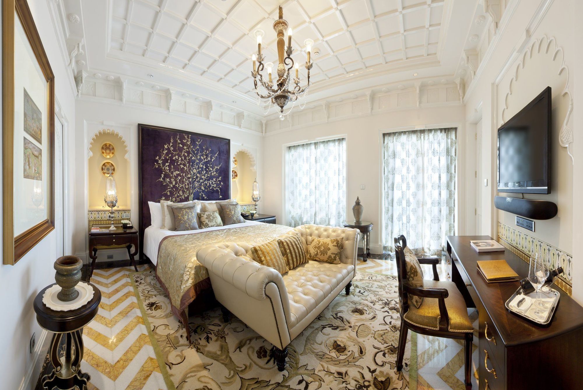 Hotel The Taj Mahal Tower, Bombay Camera foto A suite at the Taj Mahal Palace